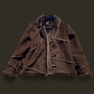 Penny Lane Brown Fur Jacket